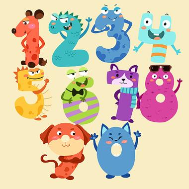 数字乐园 用卡通数字点亮幼儿教育的创意世界